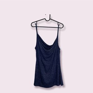 🆕Her boutique blue glitter top